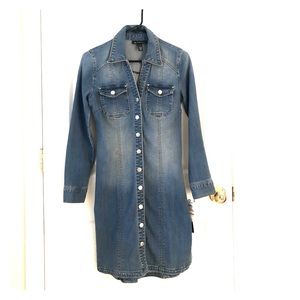 Inc. Denim jeans Dress! Super cute!